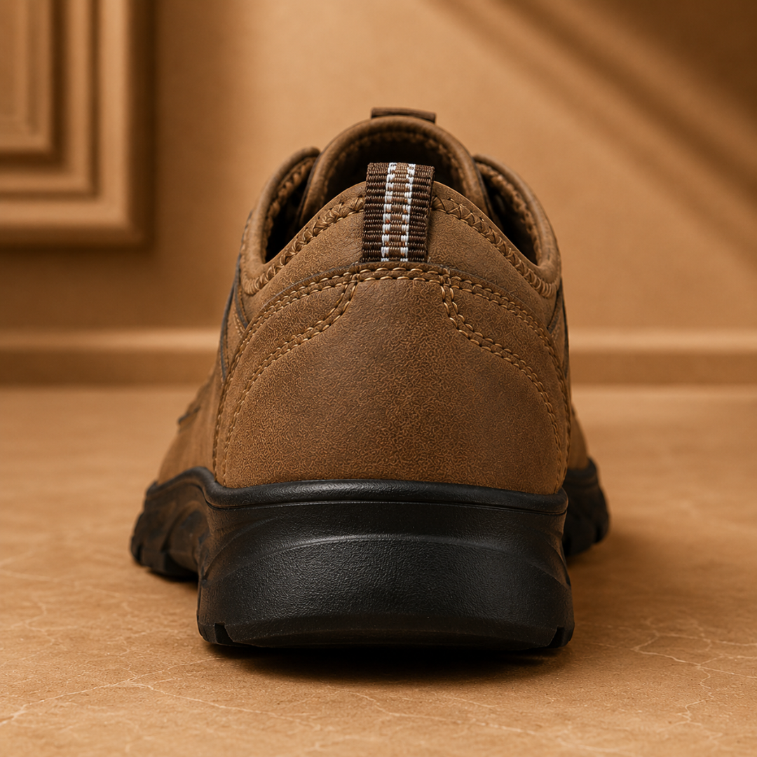 Genuine Leather Slip-Ons