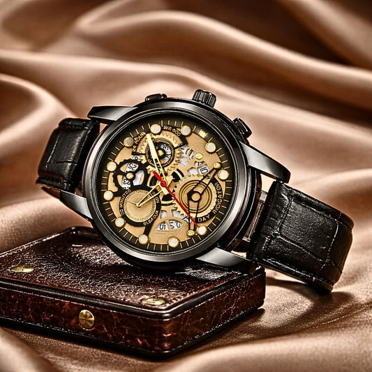 Luxury Skeleton Watch
