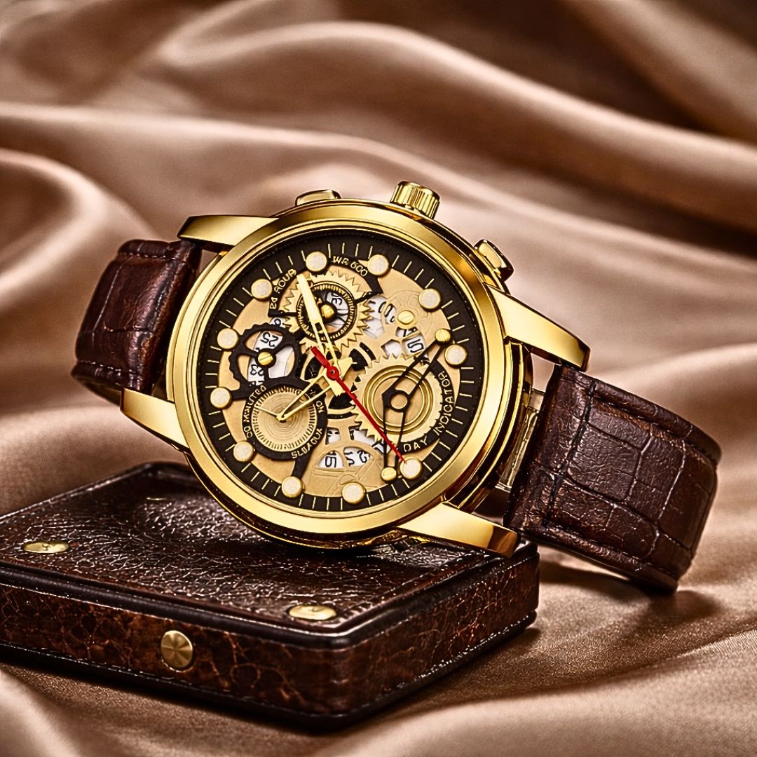 Luxury Skeleton Watch