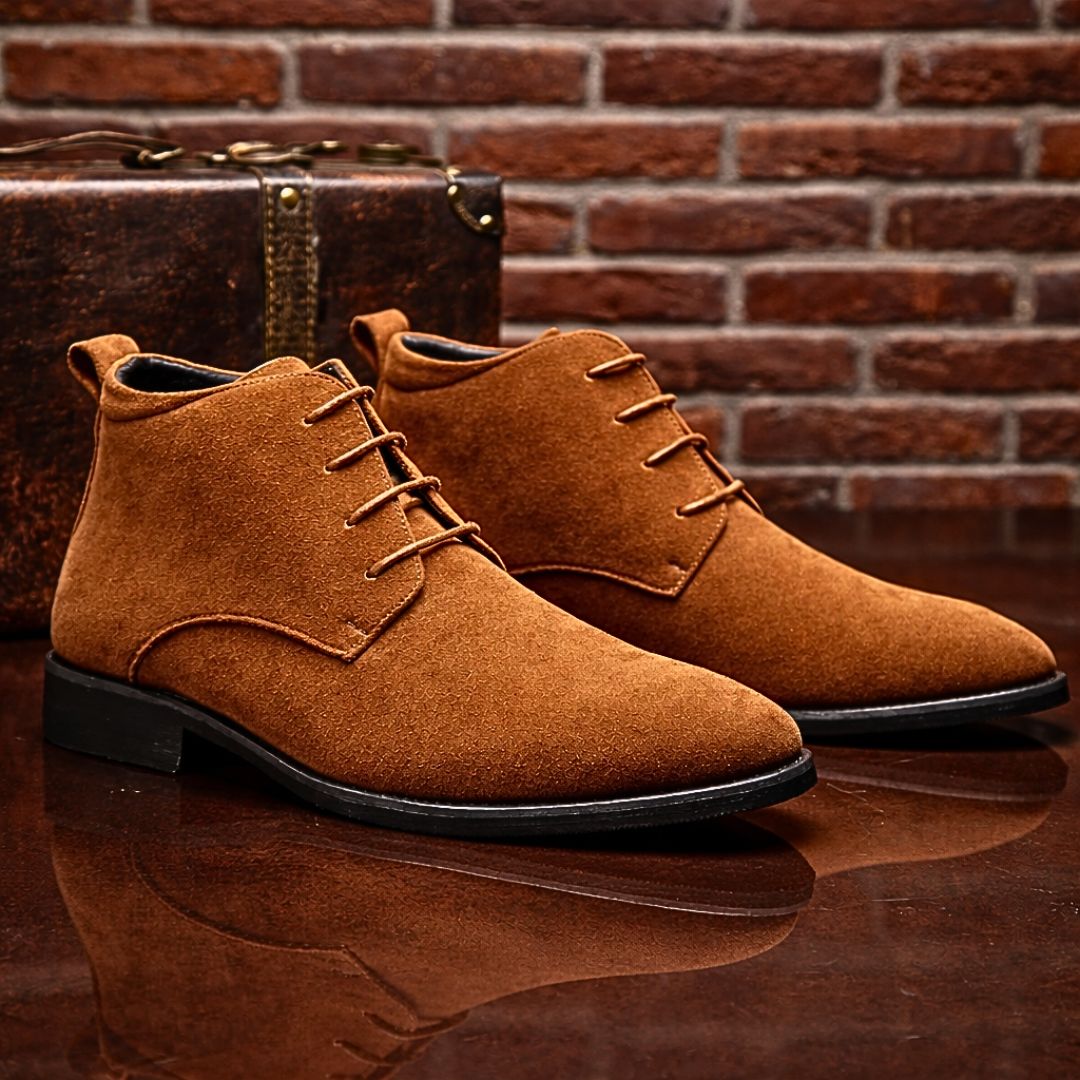Suede Ankle Boots