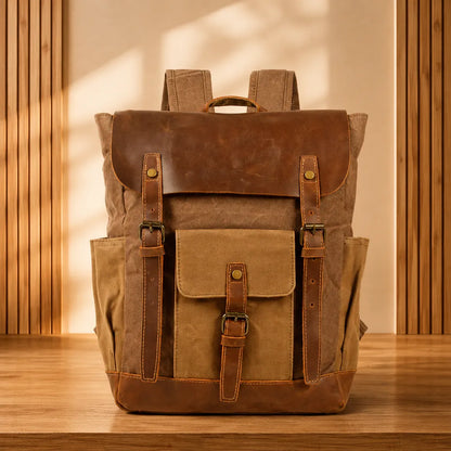 Vintage Canvas Backpack