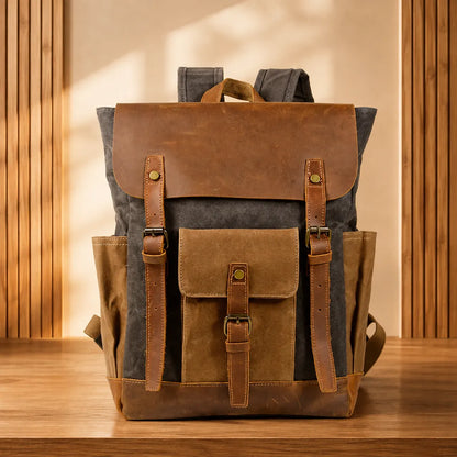 Vintage Canvas Backpack