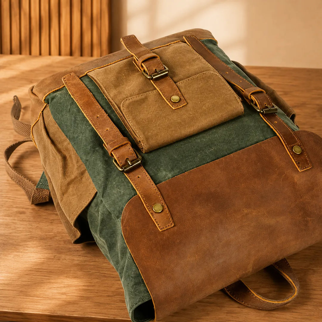 Vintage Canvas Backpack