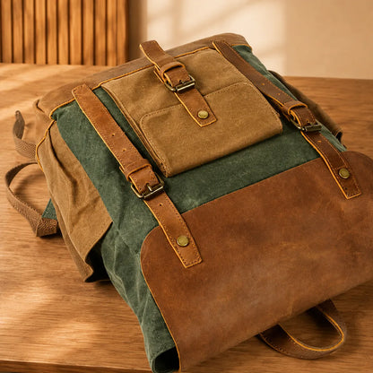 Vintage Canvas Backpack