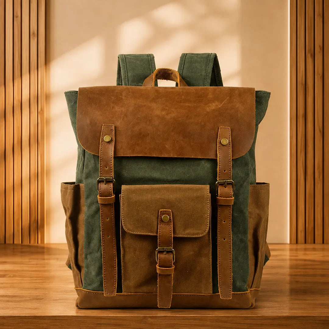 Vintage Canvas Backpack