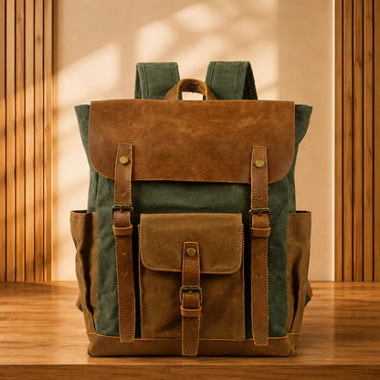Vintage Canvas Backpack