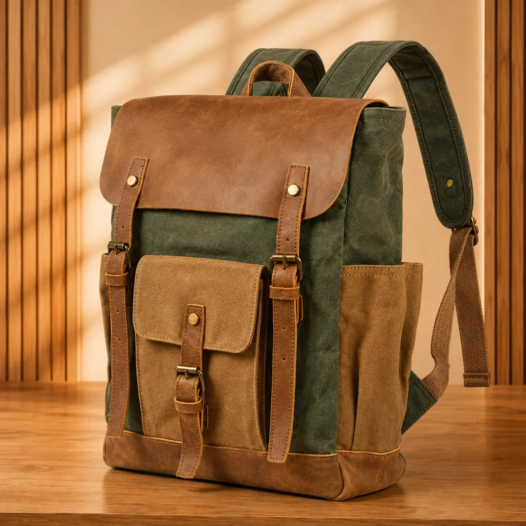 Vintage Canvas Backpack