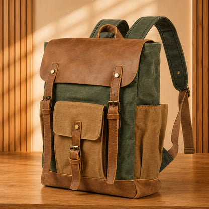 Vintage Canvas Backpack