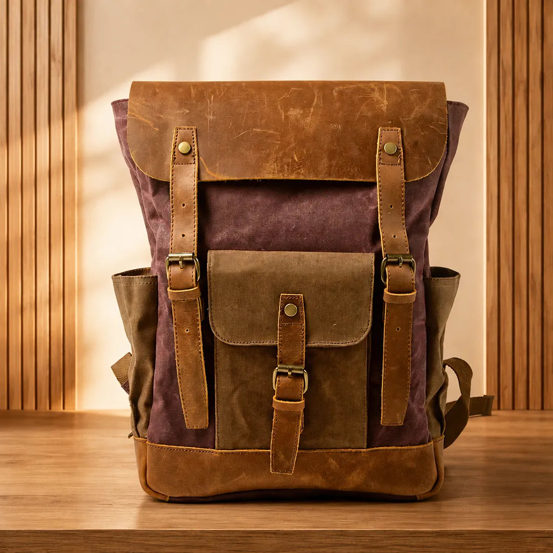 Vintage Canvas Backpack