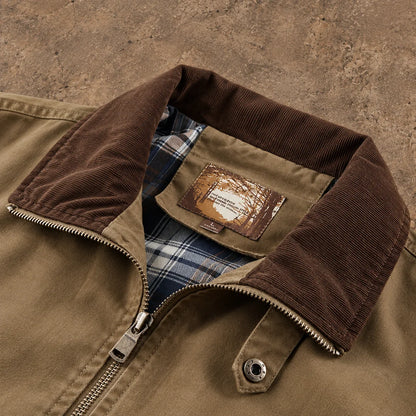 Vintage Casual Bomber Jacket