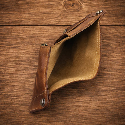 Vintage Leather Organizer Wallet