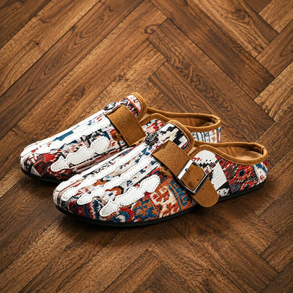 Vintage Pattern Loafers