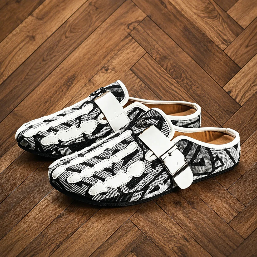 Vintage Pattern Loafers