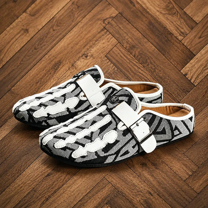 Vintage Pattern Loafers