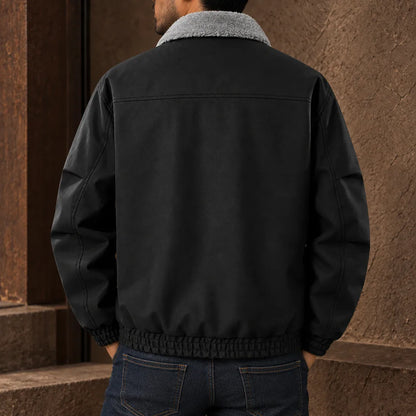 Warm Collar Bomber Jacket
