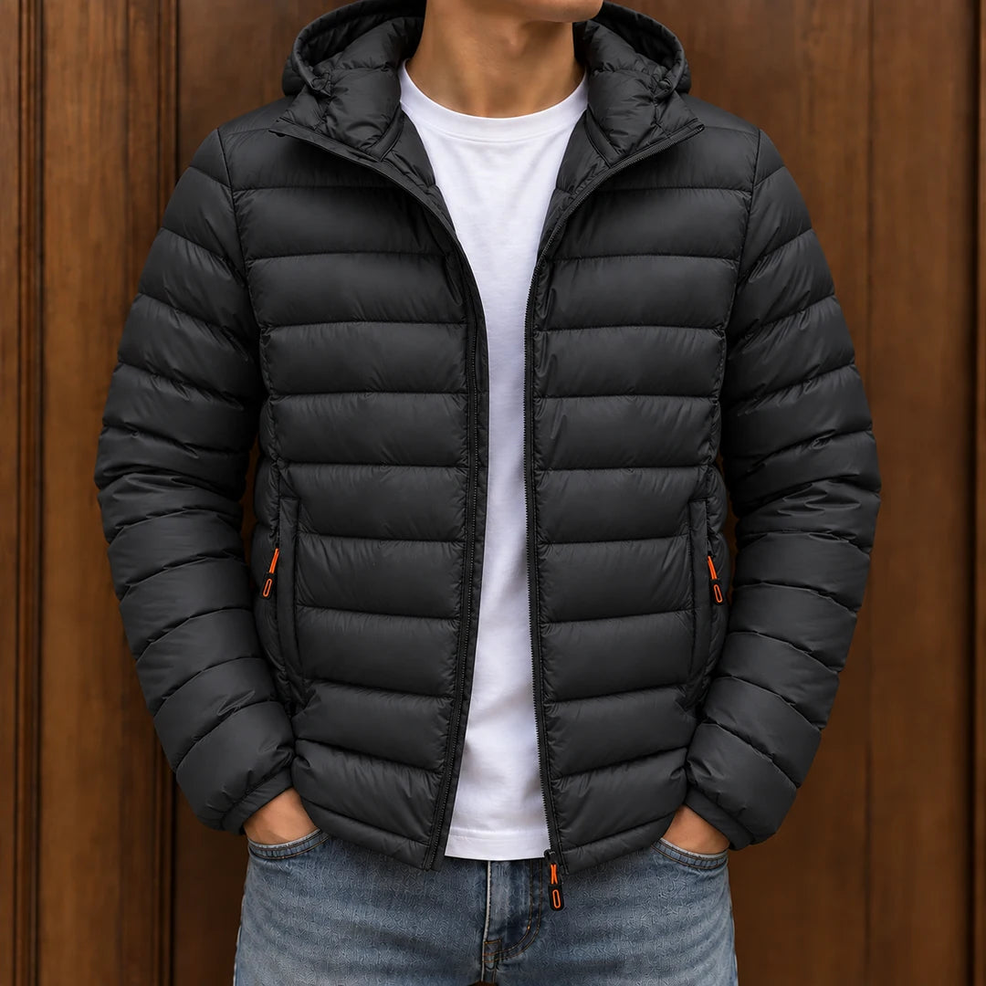Warm Hooded Puffer Jacket