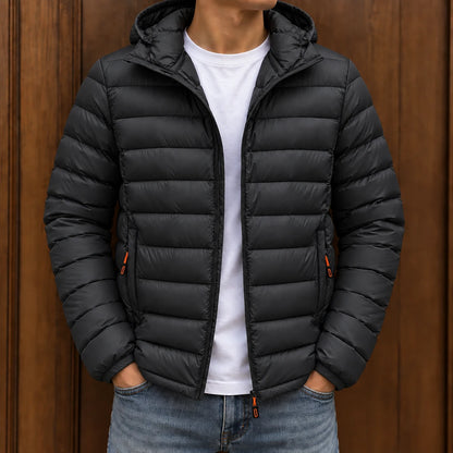 Warm Hooded Puffer Jacket