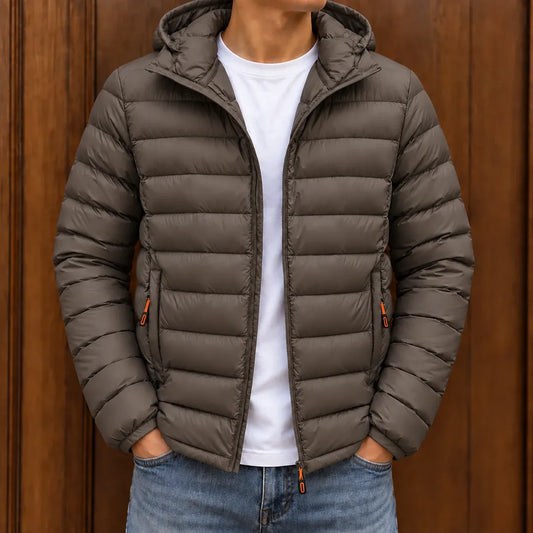 Warm Hooded Puffer Jacket