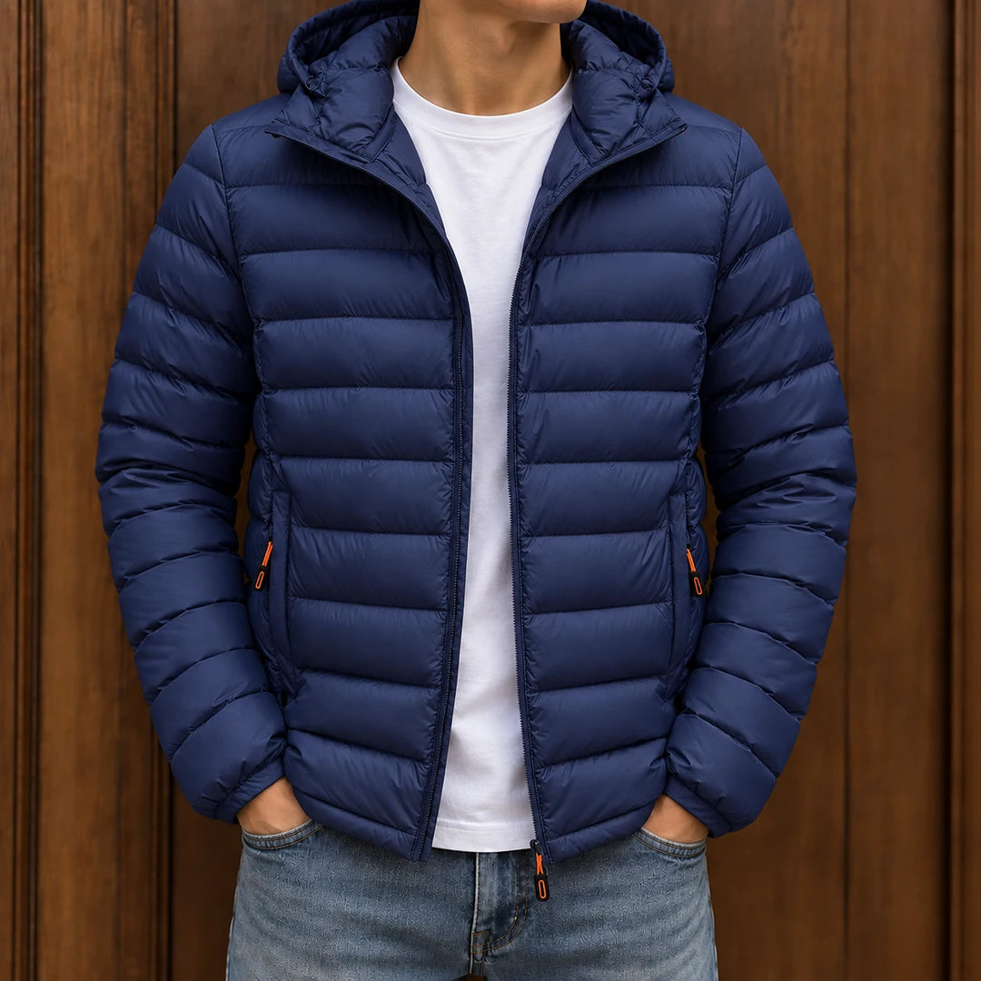 Warm Hooded Puffer Jacket