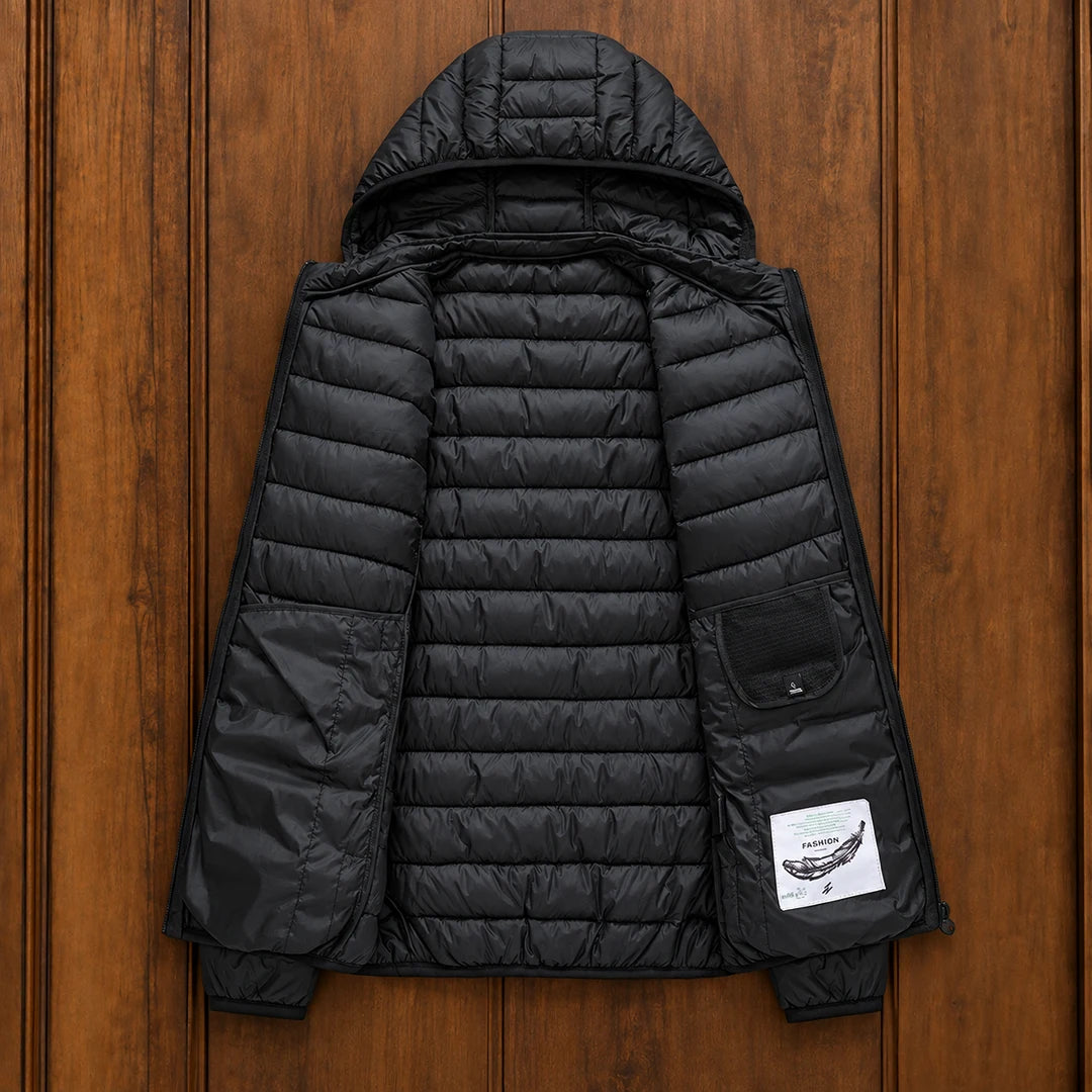 Warm Hooded Puffer Jacket