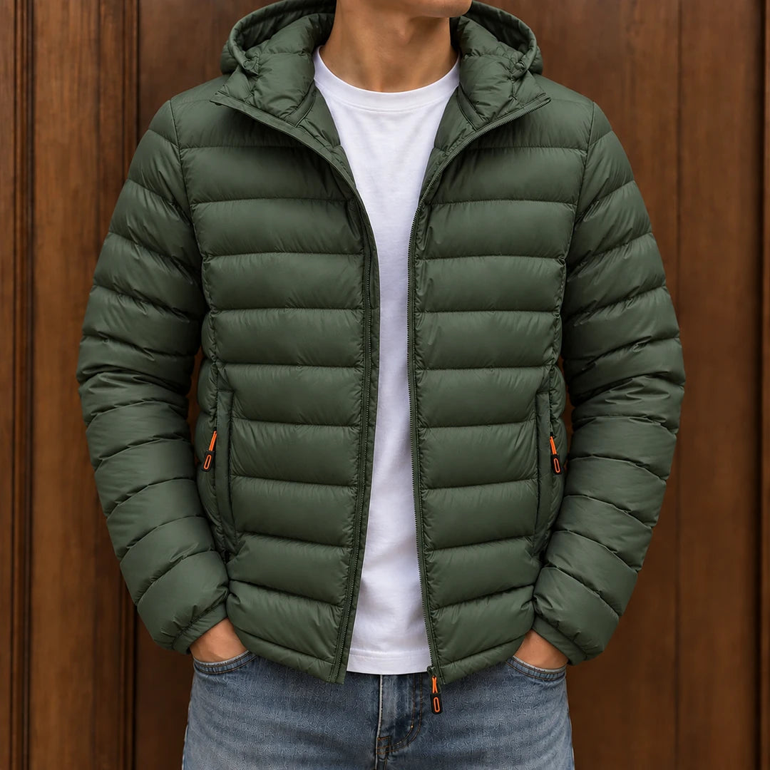 Warm Hooded Puffer Jacket