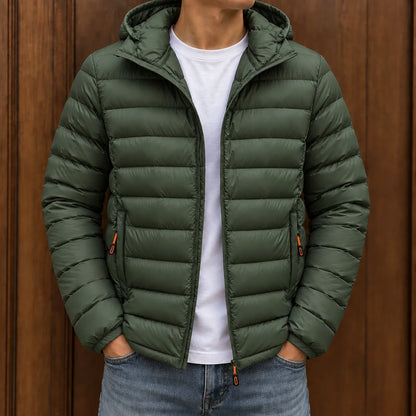 Warm Hooded Puffer Jacket