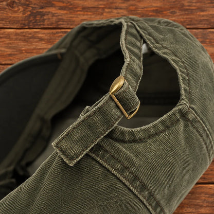 Washed Casual Flat Cap