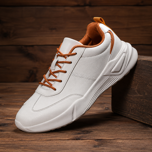 Panel Lace Casual Sneakers