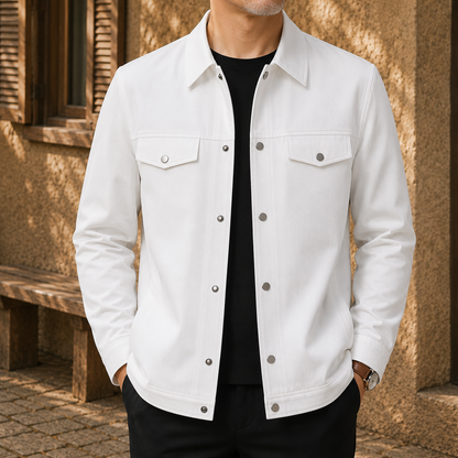 Snap Front Trucker Jacket