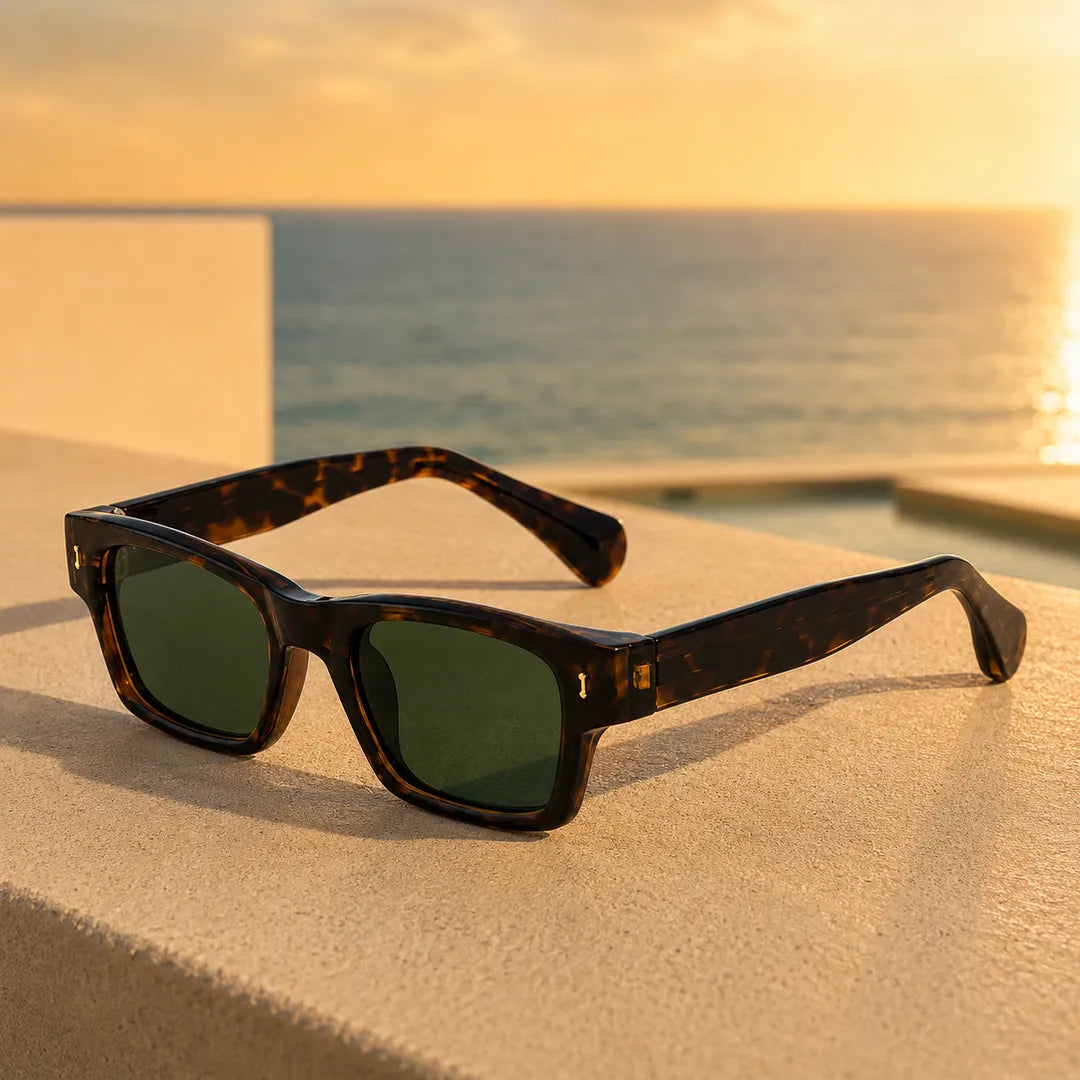 Wide Temple Sunglasses
