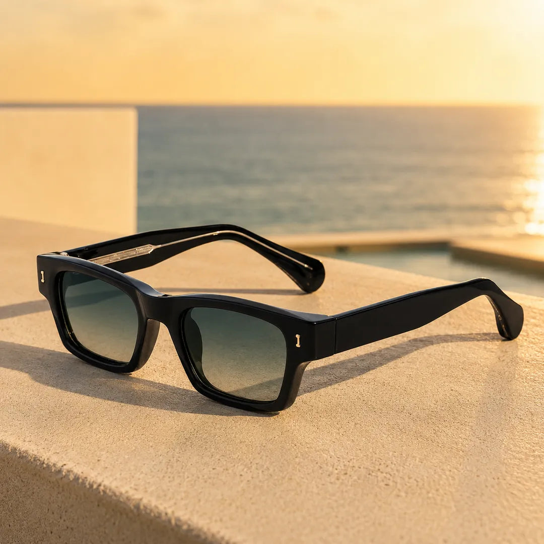 Wide Temple Sunglasses