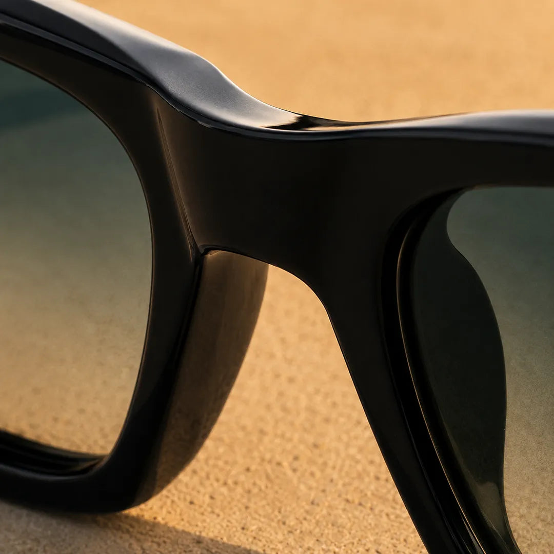 Wide Temple Sunglasses