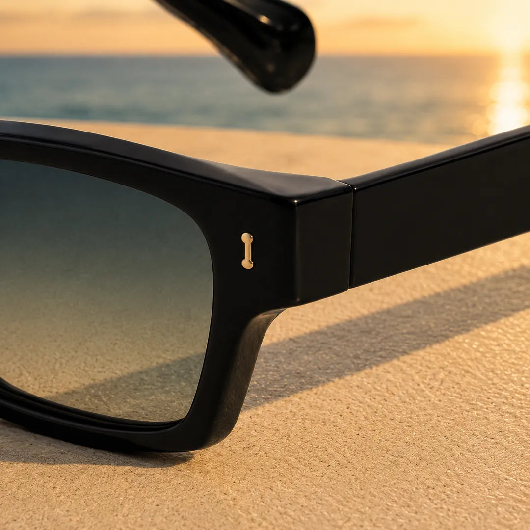 Wide Temple Sunglasses