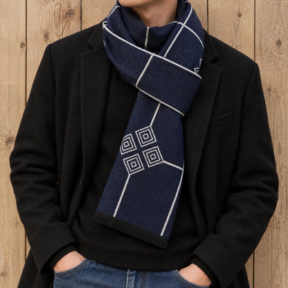 Woven Fringed Scarf