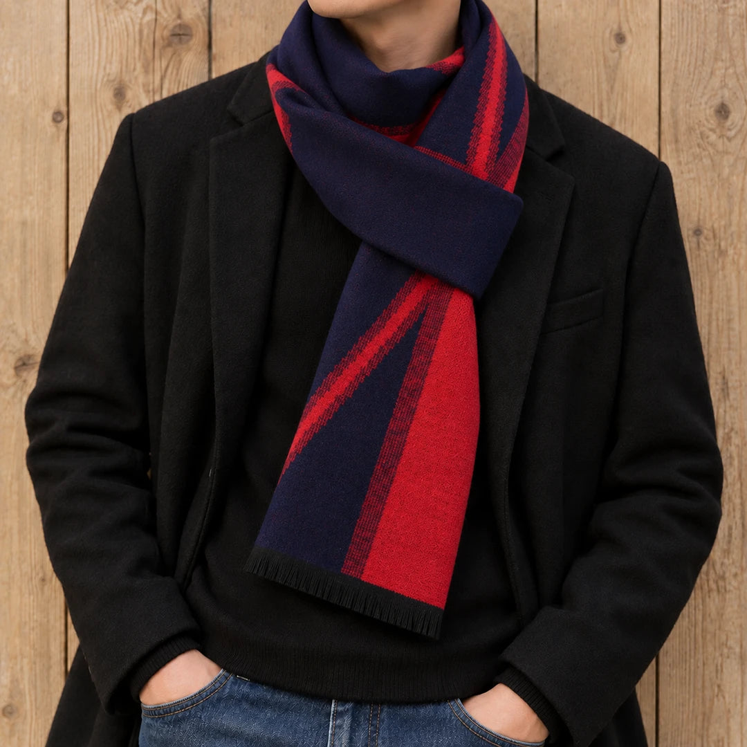 Woven Fringed Scarf