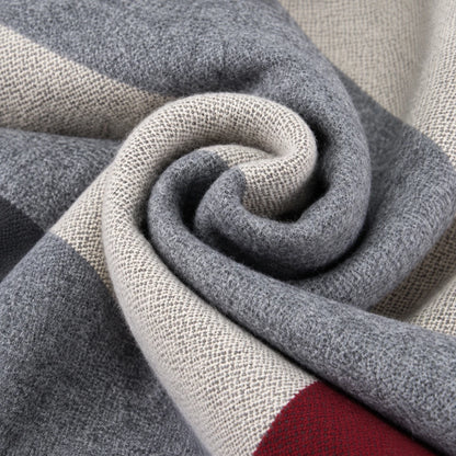 Woven Fringed Scarf