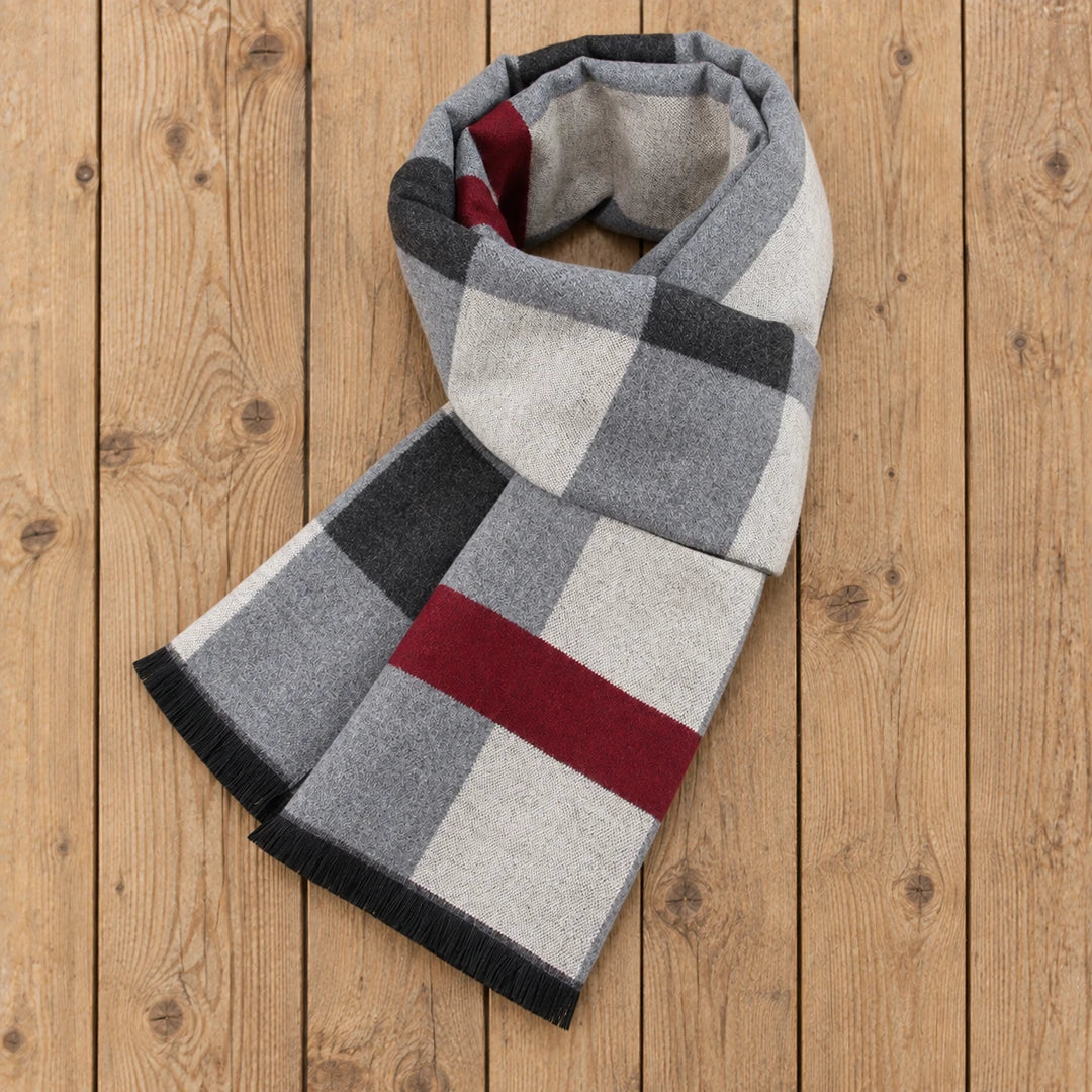Woven Fringed Scarf