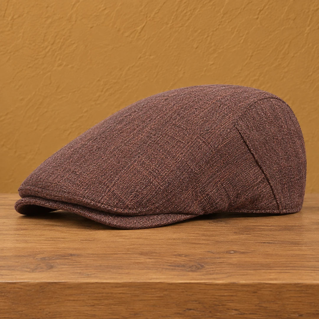 Woven Heritage Flat Cap