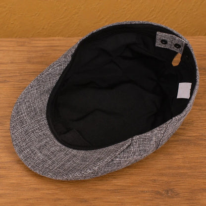 Woven Heritage Flat Cap