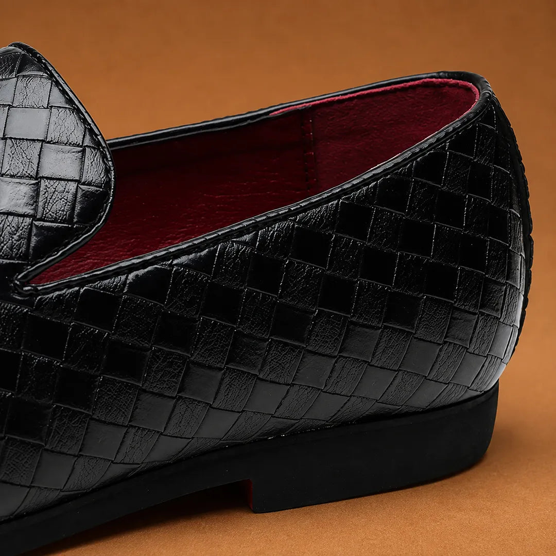 Woven Slip-On Shoes