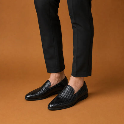 Woven Slip-On Shoes