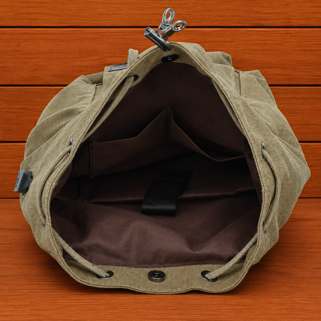 Adventure Canvas Backpack
