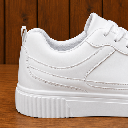 Platform Lace-Up Sneakers