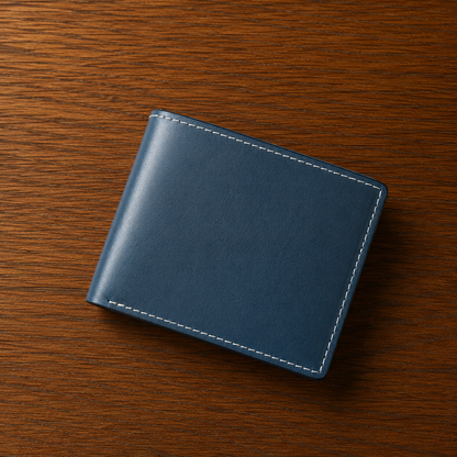 Vintage Leather Bifold Wallet