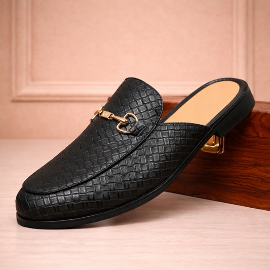 Woven Leather Loafer