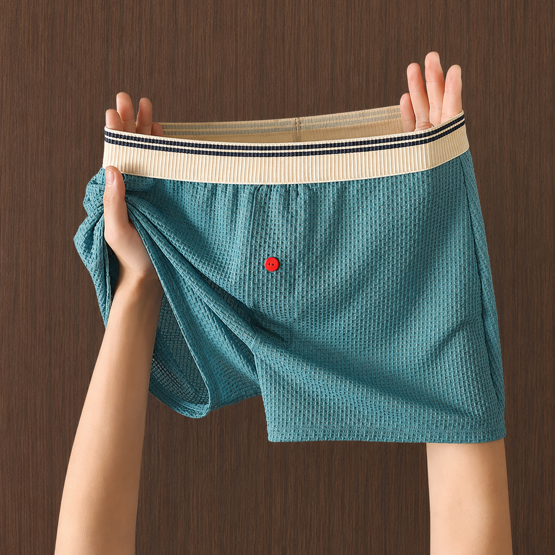 Waffle Knit Boxer Briefs