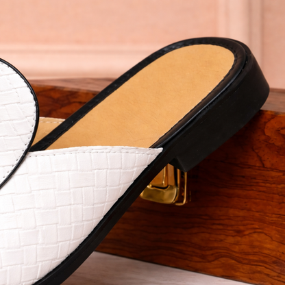 Woven Leather Loafer