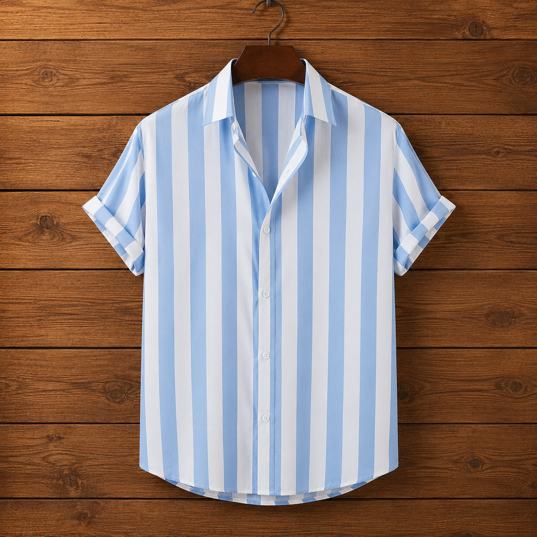 Striped Button Shirt