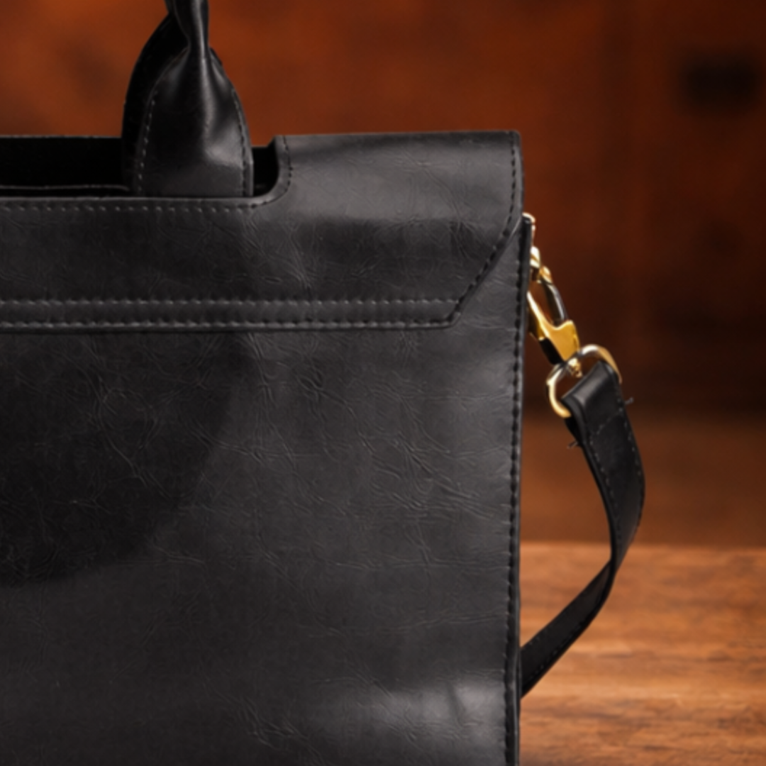 Vintage Leather Briefcase