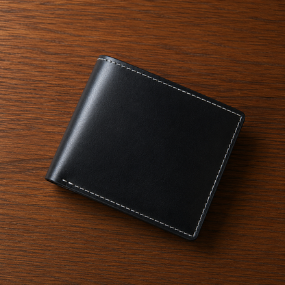 Vintage Leather Bifold Wallet
